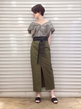 kiiさん(レディース・162cm)の夏コーディネート
