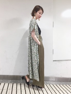 kiiさん（レディース・162cm）の夏コーディネート