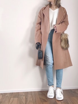 m♡ao*さん（レディース・152cm）の冬コーディネート