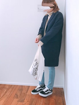 「CIBONE（シボネ）のアイテム」を使った、m♡ao*さん（レディース・152cm）の冬コーディネート