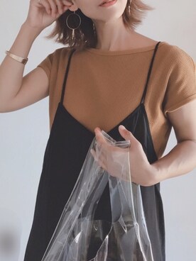 「Aura（アウラ）のアイテム」を使った、m♡ao*さん（レディース・152cm）の夏コーディネート