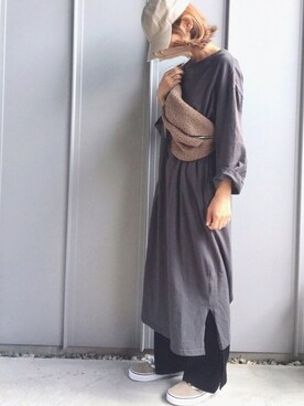 「GOLDY（ゴールディ）のアイテム（リング）」を使った、m♡ao*さん（レディース・152cm）の秋コーディネート