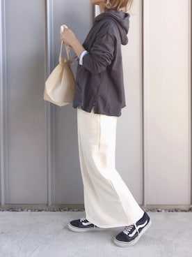 「THE DAY（ザデイ）のアイテム」を使った、m♡ao*さん（レディース・152cm）の春コーディネート