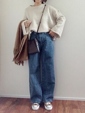 m♡ao*さん（レディース・152cm）の冬コーディネート