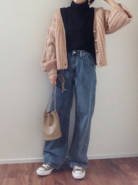 m♡ao*さん(レディース・152cm)の冬コーディネート