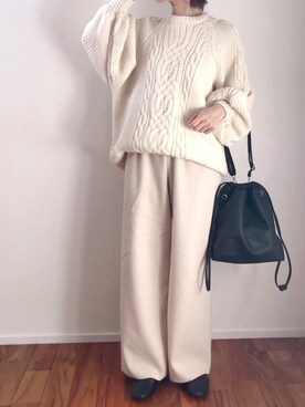 m♡ao*さん(レディース・152cm)の冬コーディネート