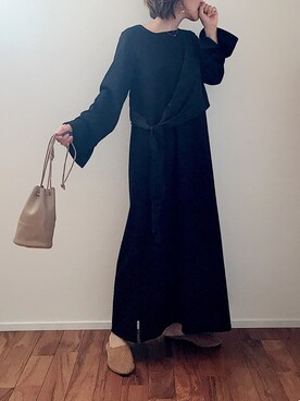 「Bou Jeloud」｜「アイテム（ワンピース/ドレス）」を使った、m♡ao*さん（レディース・152cm）の春コーディネート