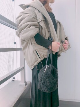 「大人気アイテム」｜ap retroさん（レディース・156cm）の冬コーディネート