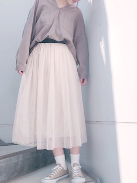 「ap retro（アプレトロ）のアイテム」を使った、ap retroさん（レディース・163cm）の春コーディネート