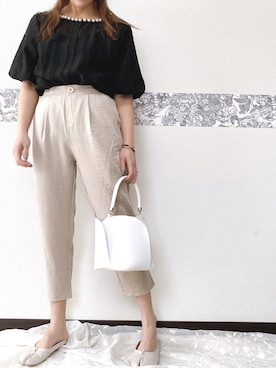 「ap retro（アプレトロ）のアイテム」を使った、ap retroさん（レディース・156cm）の春コーディネート