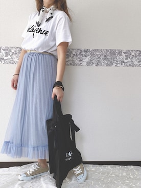 「ZOZOでしか買えない」｜「アイテム（財布/小物）」を使った、ap retroさん（レディース・156cm）の春コーディネート