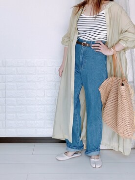 「ZOZOでしか買えない」｜「アイテム（キャミソール）」を使った、ap retroさん（レディース・156cm）の春コーディネート