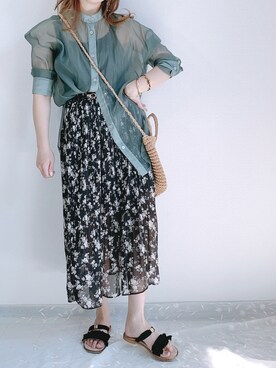 「ZOZOでしか買えない」｜「アイテム（キャミソール）」を使った、ap retroさん（レディース・156cm）の夏コーディネート