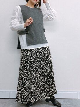 「ZOZOでしか買えない」｜「アイテム（アクセサリー）」を使った、ap retroさん（レディース・156cm）の秋コーディネート