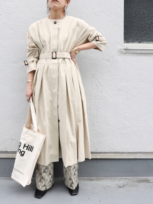 Apretro Bonjour Sagan Ap Retroのトレンチコートを使ったコーディネート Wear
