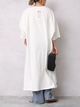 「ZOZOでしか買えない」｜「アイテム（パンツ）」を使った、ap retroさん（レディース・156cm）の春コーディネート