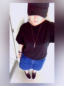 「うしろリボン」｜nozomiさん（レディース・155cm）の夏コーディネート