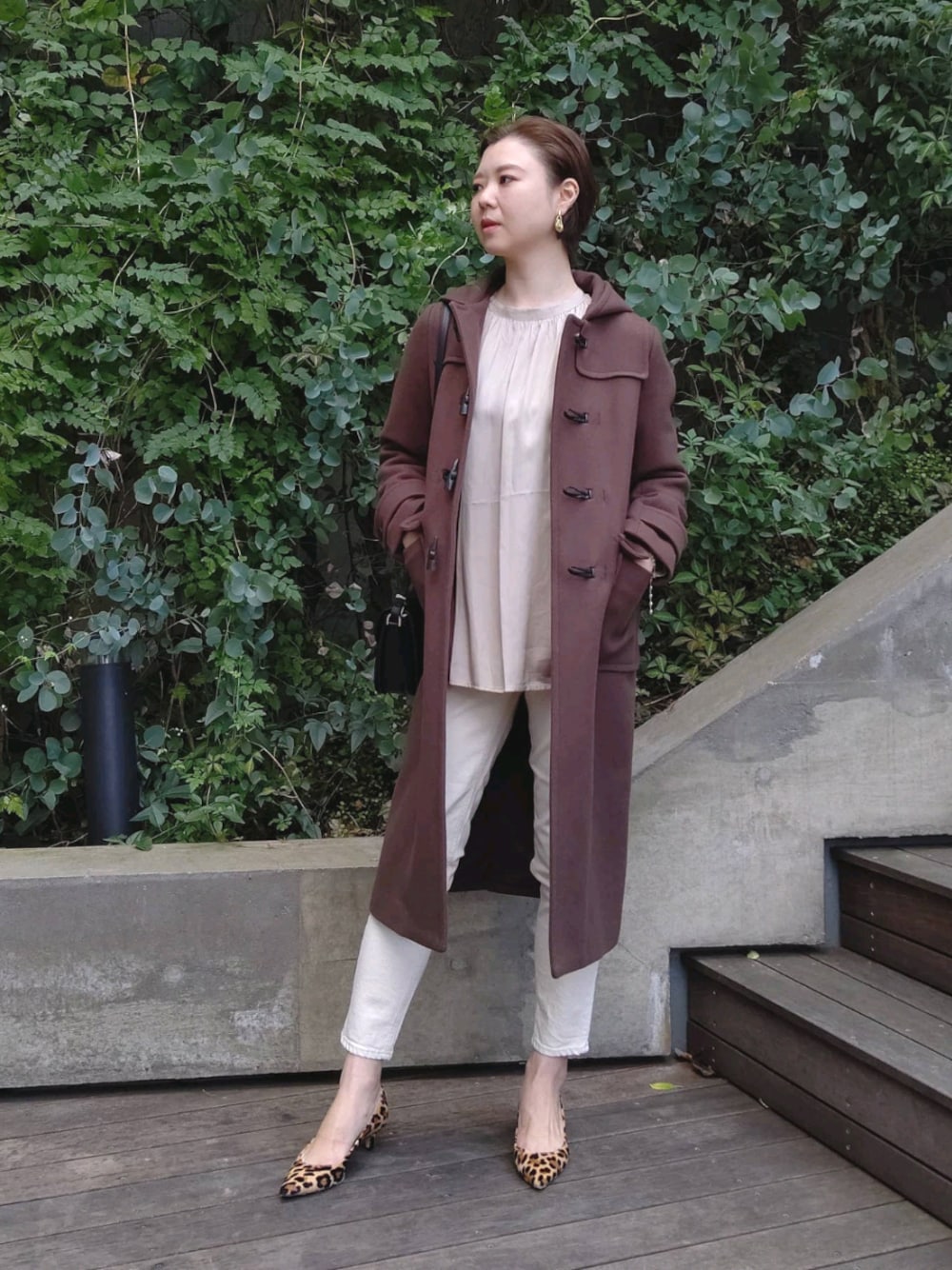 RIVE DROITEのダッフルコートを使った人気ファッションコーディネート