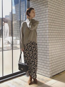 「FIORELLI（フィオレッリ）のアイテム（バッグ）」を使った、masamirdさん（レディース・170cm）の冬コーディネート