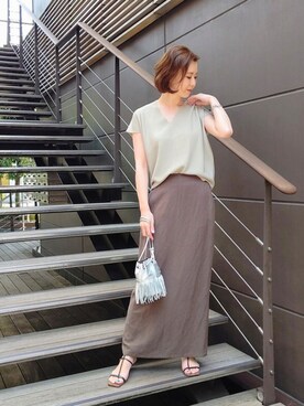 masamirdさん（レディース・170cm）の夏コーディネート