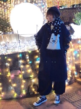 鮎さん（レディース・164cm）の冬コーディネート