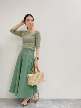 KANAさん（レディース・155cm）の春コーディネート