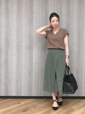 KANAさん（レディース・155cm）の春コーディネート