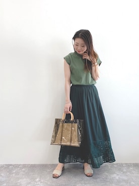 KANAさん（レディース・155cm）の夏コーディネート