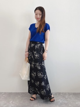 KANAさん（レディース・155cm）の夏コーディネート