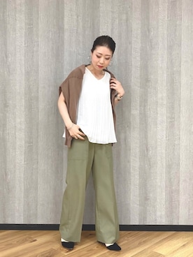 KANAさん（レディース・155cm）の夏コーディネート