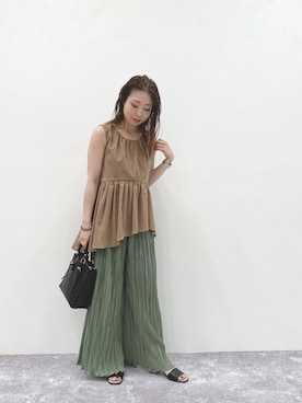 KANAさん（レディース・155cm）の夏コーディネート