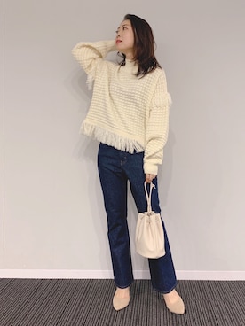 KANAさん（レディース・155cm）の冬コーディネート