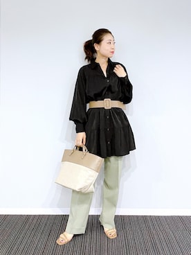 KANAさん（レディース・155cm）の冬コーディネート