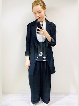 moratoriamu.さん（レディース・155cm）の秋コーディネート