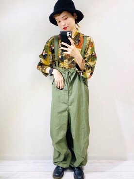 「秋のマイ旬スタイル」｜「アイテム（腕時計）」を使った、moratoriamu.さん（レディース・155cm）の秋コーディネート