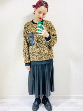 moratoriamu.さん(レディース・155cm)の冬コーディネート