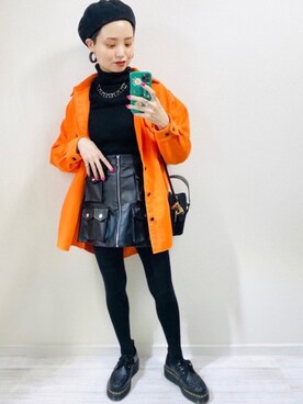 moratoriamu.さん(レディース・155cm)の冬コーディネート