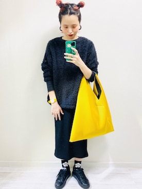 「MR.BOHO（ミスターボーホー）のアイテム」を使った、moratoriamu.さん（レディース・155cm）の春コーディネート