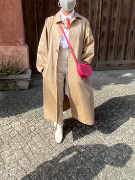 「antic rag（アンティックラグ）のアイテム」を使った、Annjさん（レディース・150cm）の春コーディネート
