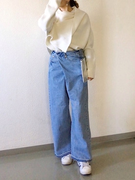 mueさん（レディース・158cm）の春コーディネート