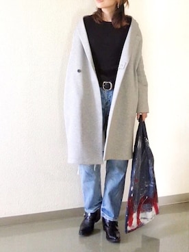 mueさん（レディース・158cm）の春コーディネート