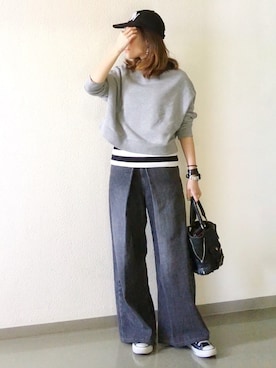 mueさん(レディース・158cm)の春コーディネート