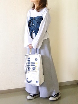 mueさん(レディース・158cm)の春コーディネート