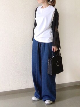 mueさん（レディース・158cm）の春コーディネート