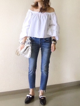 mueさん（レディース・158cm）の夏コーディネート