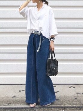 mueさん（レディース・158cm）の夏コーディネート