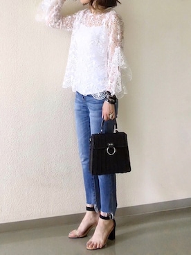 mueさん（レディース・158cm）の夏コーディネート