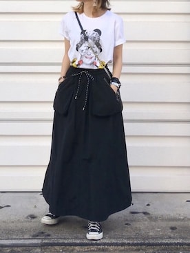 mueさん（レディース・158cm）の夏コーディネート