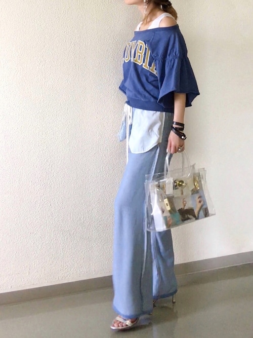 Mue Natural Coutureのtシャツ カットソーを使ったコーディネート Wear