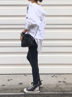 mueさん（レディース・158cm）の秋コーディネート